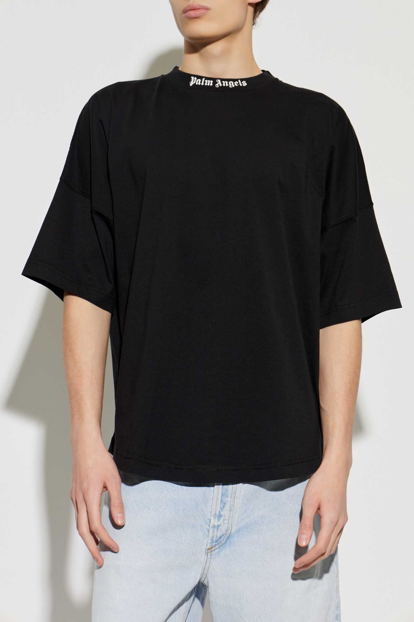 Palm Angels T-shirt with printed logo | Men's | Vitkac